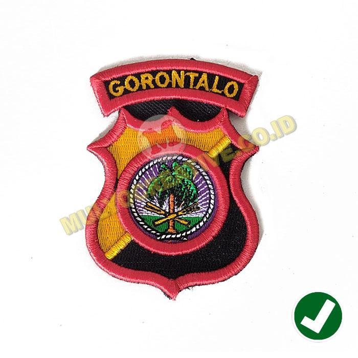 

Badge Patch Logo Polda Gorontalo Bordir Polda Timbul Murah PREMIUM