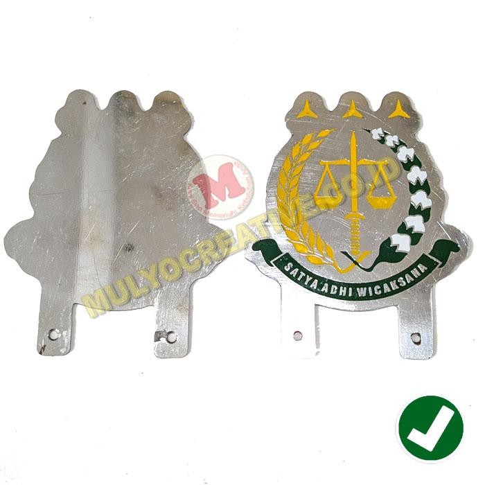 

Emblem Plat Mobil Logo Kejaksaan Agung Emblem Aksesoris Motor PREMIUM