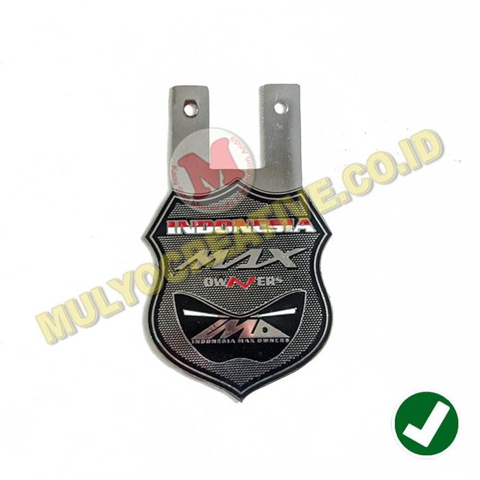 

Emblem Komunitas Motor Emblem Plat Komunitas NMAX Motor Bahan Stainles PREMIUM