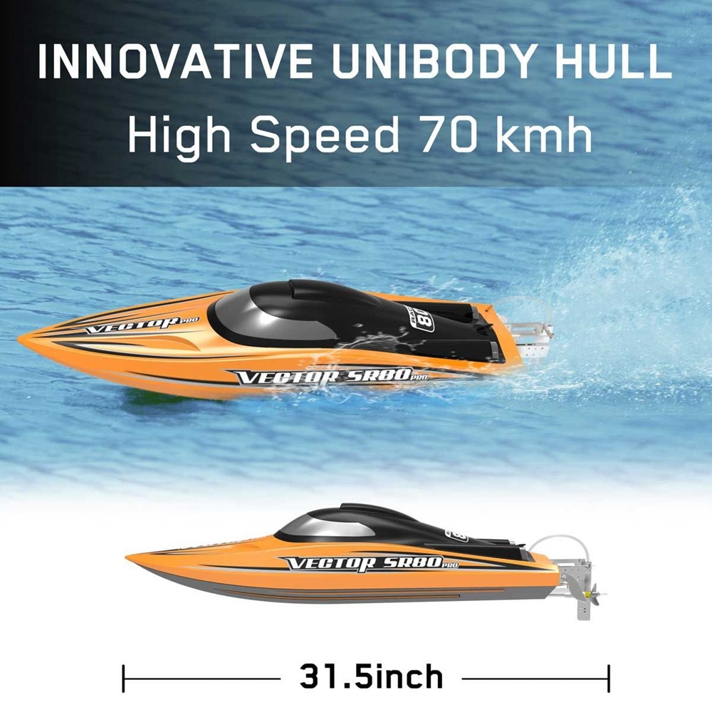 Volantex 798-4P Vector SR80 Pro High Speed RC Boat With Auto Roll Back and Reverse Function