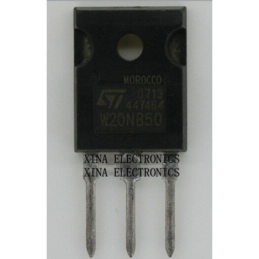 Stw20Nb50 W20Nb50 20Nb50 20A/500V To-247 Mosfet Rohs Original 10Pcs/Lot Free Shipping Electronics