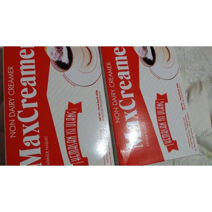 

Maxcreamer 500Gr / Teh / Pudding/ Kopi Dll