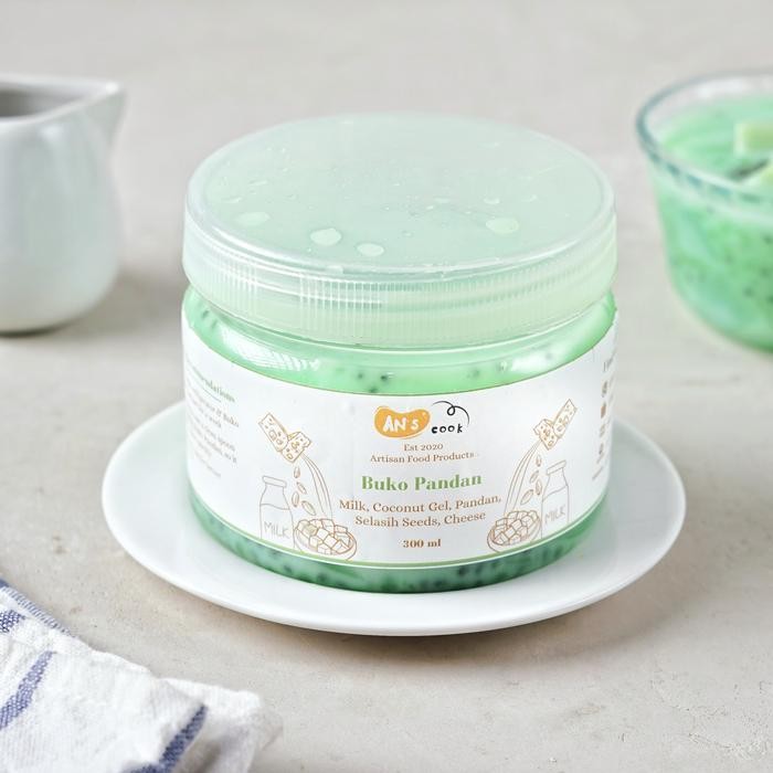 

Buko Pandan Creamy Dessert Khas Philipina Dengan Jelly & Pudding 300Ml