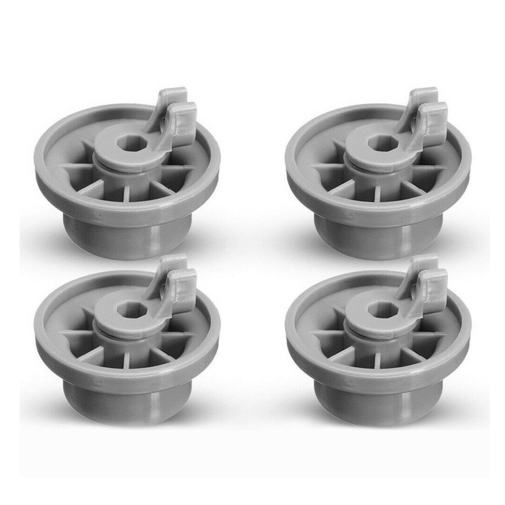 Dishwasher Lower Bottom Basket Wheels Compatible for Bosch Neff & Siemens 165314 Dishwasher Spare Pa