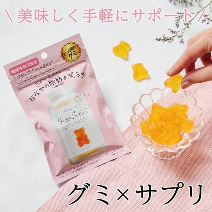 

Ready Gummy Bears Sapuri For Support Bmi/ Permen Gummy Dari Japan Untuk Mengurangi Lemak Perut