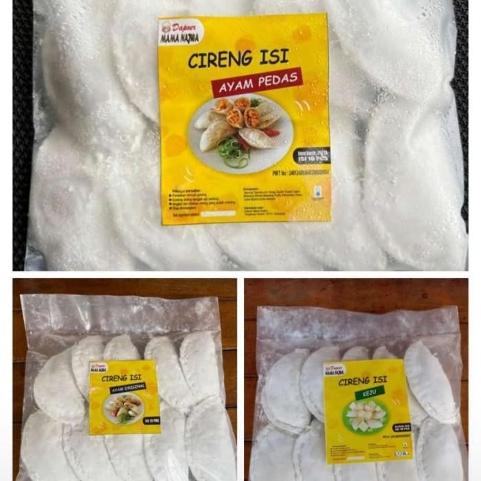 

Ready Cireng Isi Enak(Ayam, Ayam Pedas, Keju)