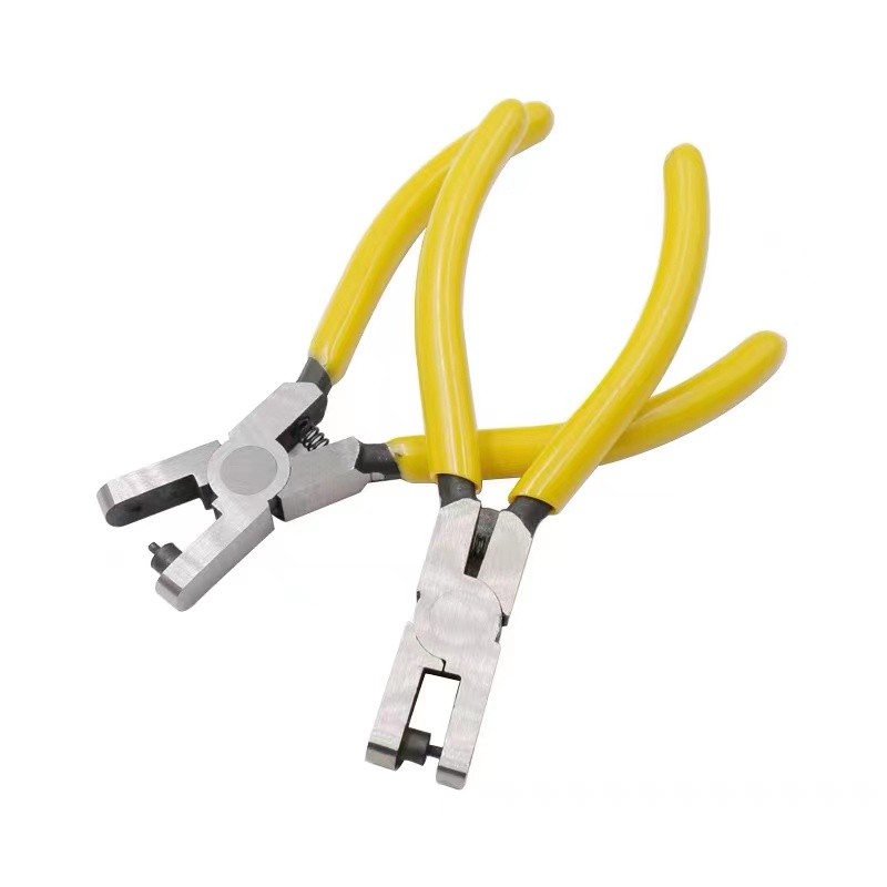 DIY Mini Punch Pliers 2MM Round Hole WatchStrap Leather Strap Pliers Manual Hole Puncher