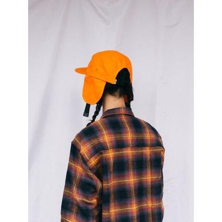 NARA DEV Cap Panel Nylon 5 Orange Earflap