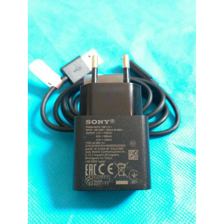 Charger Sony Experia Xa1 Xz Premium Original 100% Usb Type C Qc 3.0 Kode 1252