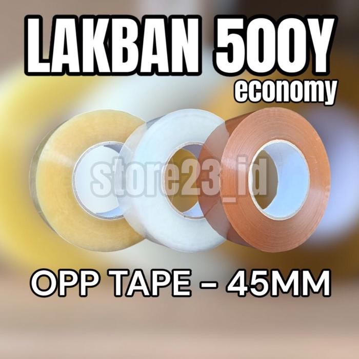 

[Expert] ISOLASI 45MM X 500Y ECO / LAKBAN 45MM X 500YARD ECO / LAKBAN JUMBO 45 MM X 500 Y ECO
