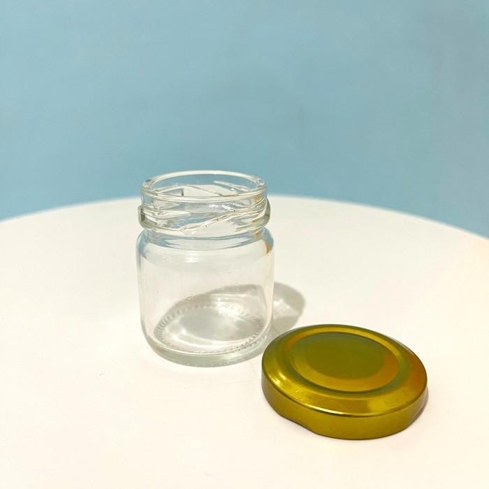 (Expert) Jar Kaca Bulat 30ml / Mini Jar Kaca 30ml / Madu / Selai