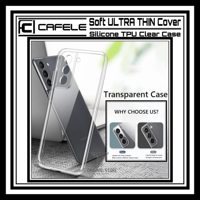 SAMSUNG GALAXY S21FE S21 FE 5G ULTRA THIN ORIGINAL SOFT CASE CAFELE