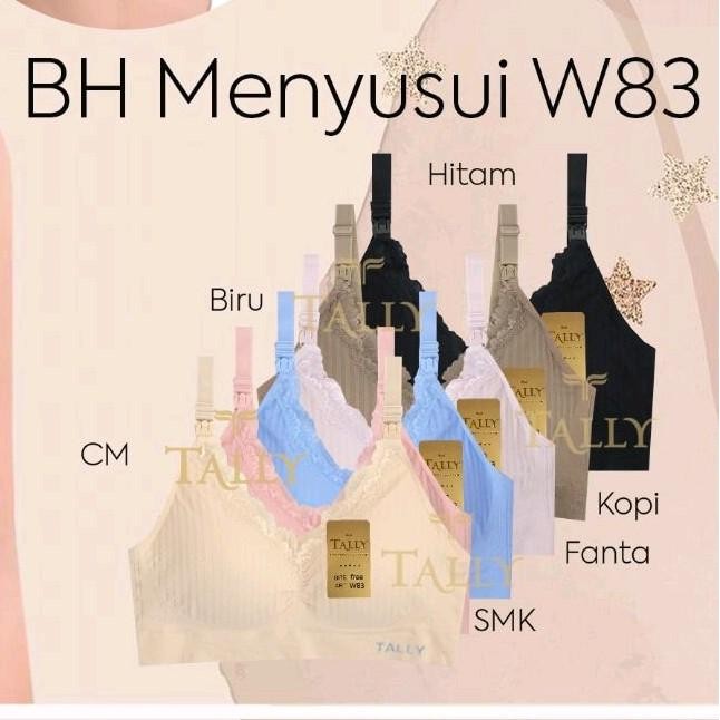 bra bh menyusui tally seamless rajut w83