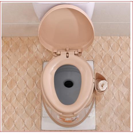 KLOSET WC TOILET DUDUK PORTABLE POTTY WANITA DEWASA IBU HAMIL ORANG TUA ANTI SLIP