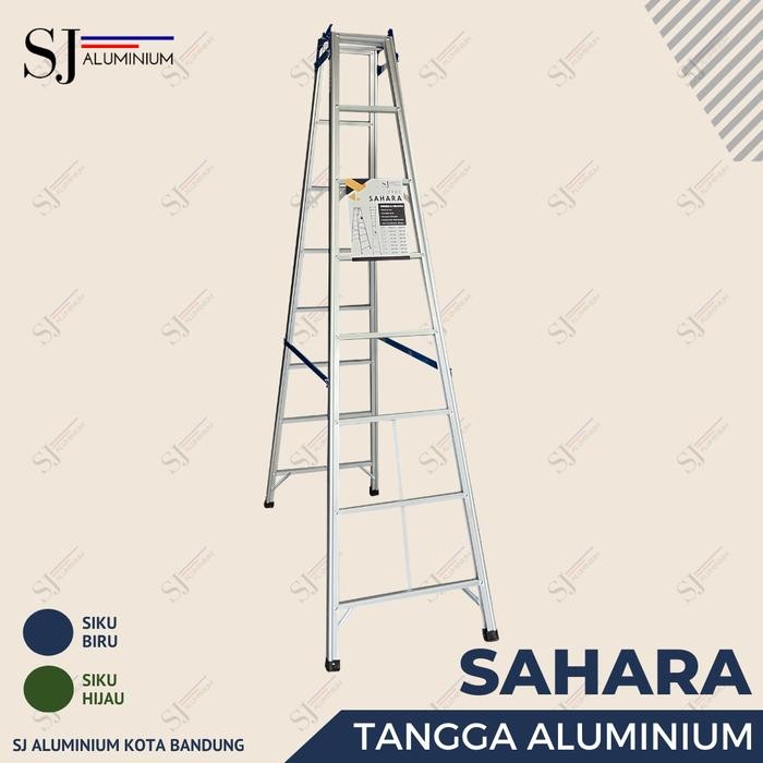 

Terlaris Sahara - Tangga Aluminium Lipat Multifungsi Biru 2,5 Meter / 250 Cm