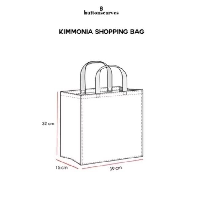 BUTTONSCARVES KIMMONIA SHOPPING BAG