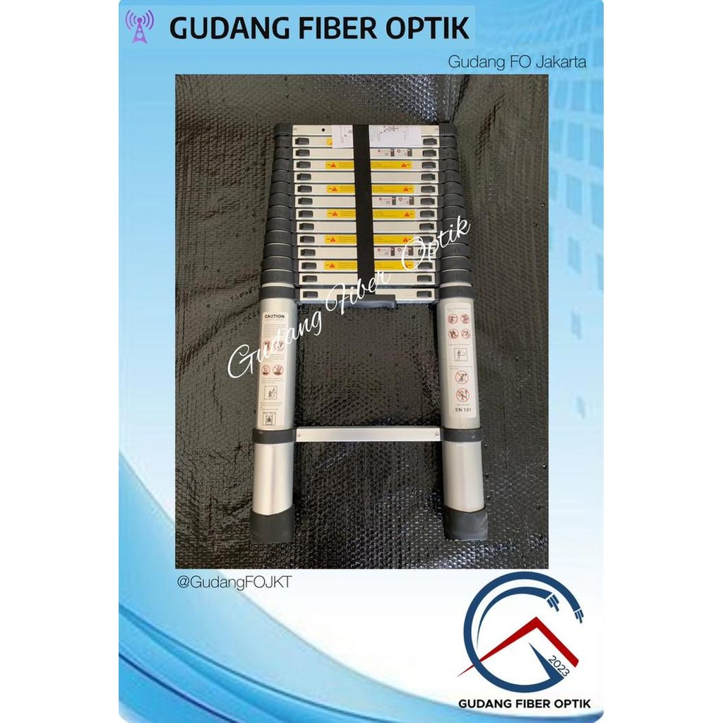 

Terlaris Tangga Telescopic Single 4,4M / 5,6M / 6,2 Aluminium Silver