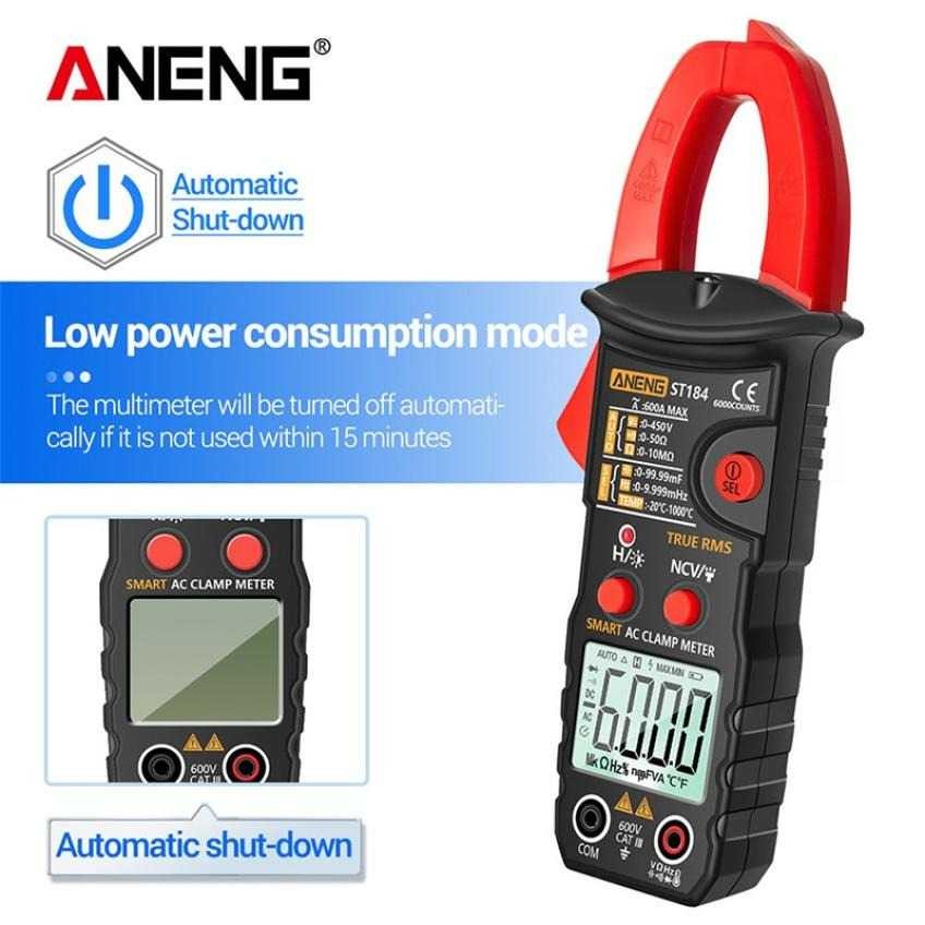 Aneng Digital Multimeter Voltage Tester Clamp - St184