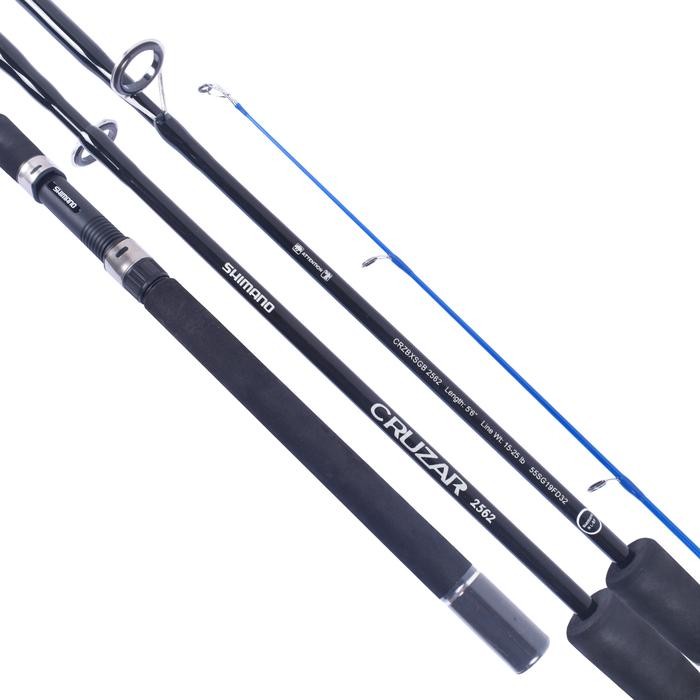Joran Spinning Shimano Cruzar BX SG sambung 2 Size 2562 2602 2702