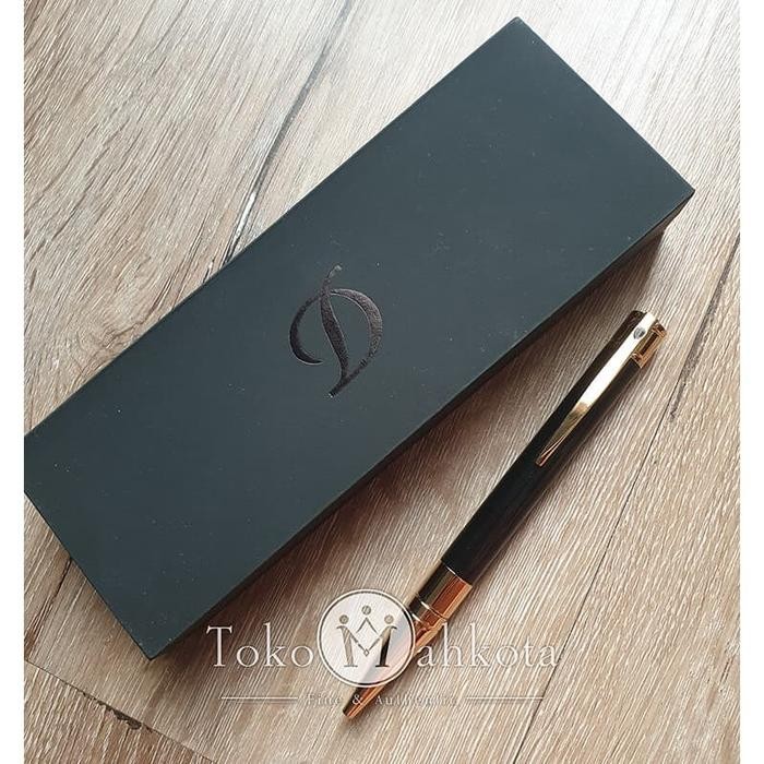 

Ballpoint / Pulpen ST Dupont D-Initial Black Gold 265202
