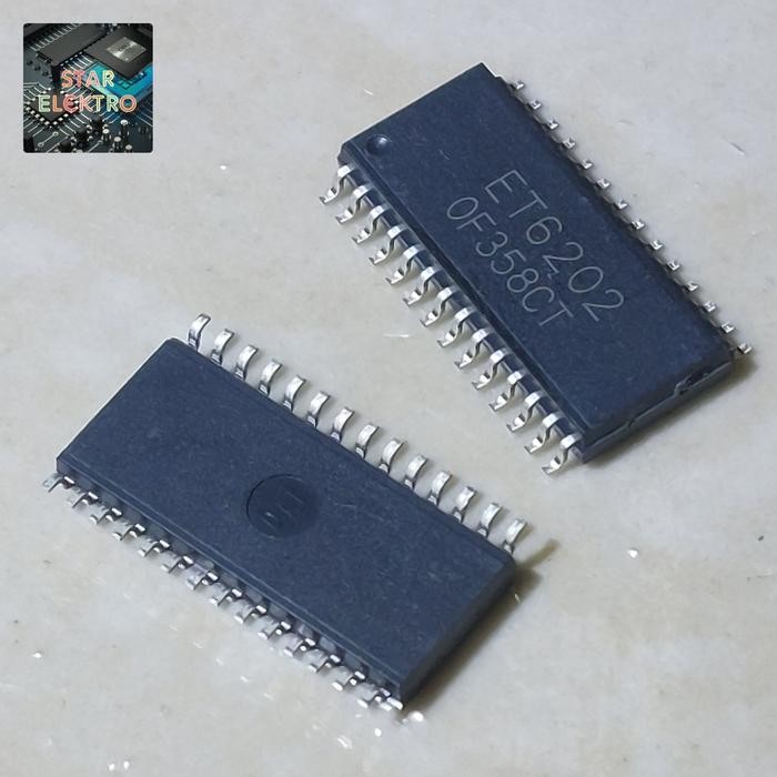 ET6202 Sop-28 ET 6202 IC LED Display Wuxi ETEK Arduino Driver Chip CMOS Low Power
