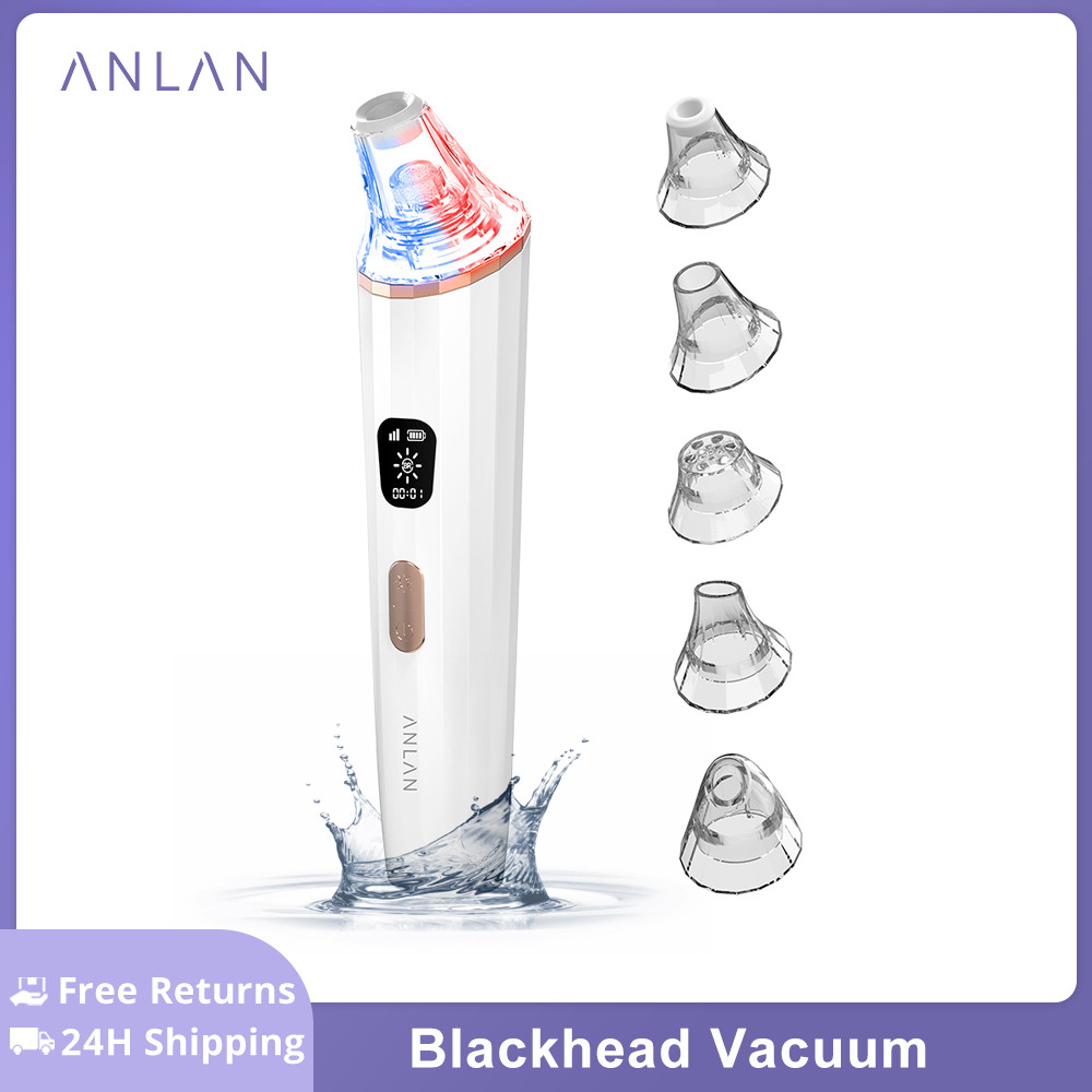 ANLAN vakum penghilang komedo, Pembersih Wajah penyedot komedo cahaya