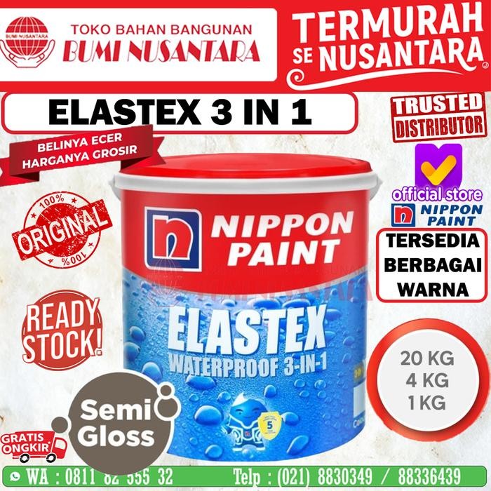 BEST SELLER Elastex 20kg WaterProofing Elastex nippon 20kg