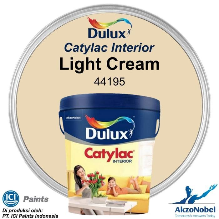 BEST SELLER CAT DULUX CATYLAC INTERIOR 25 KG - LIGHT CREAM 44195