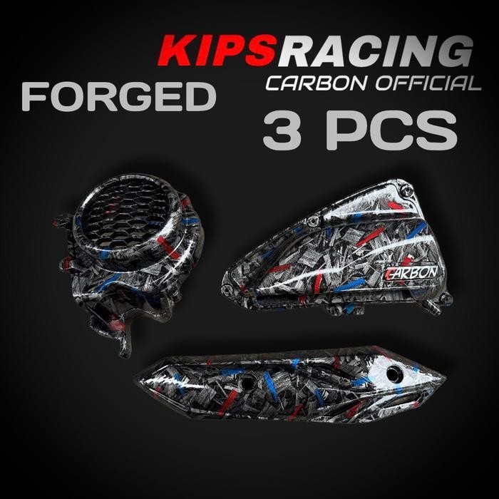 New PAKET CARBON FORGED BEAT DELUX CARBON 3 PCS / Paket carbon forged beat led 2020-2023 paket