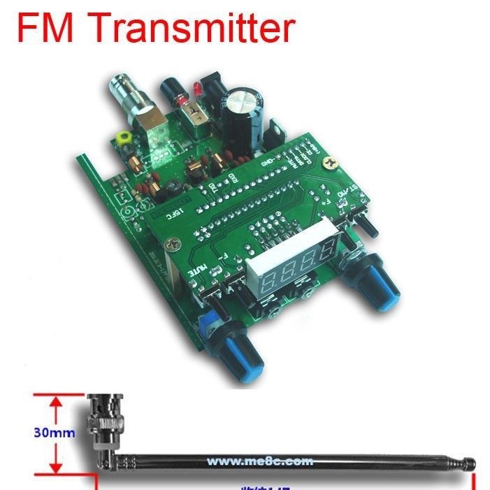 FM Transmitter 88-108 MHZ 0.5W BH1415F FM Radio receiver PLL stereo