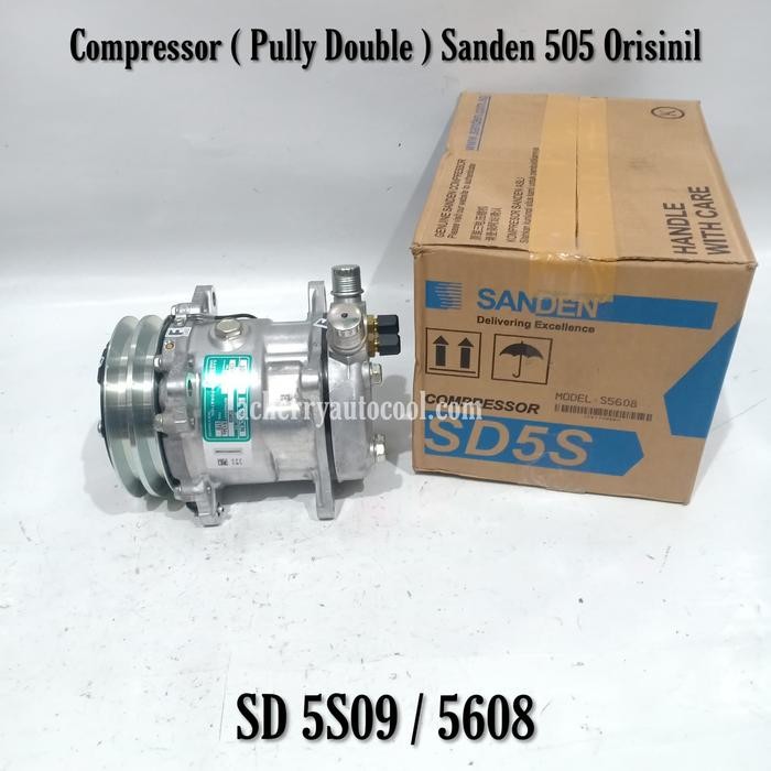+++++] Compressor - Kompressor - Dinamo Ac Mobil Sanden 505 Orisinil