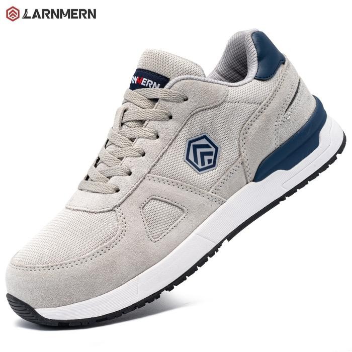 

Terlaris Larnmern Safety Shoes Mens Sneakers Steel Toe Construction Antistatic Work Shoes Pria L9096