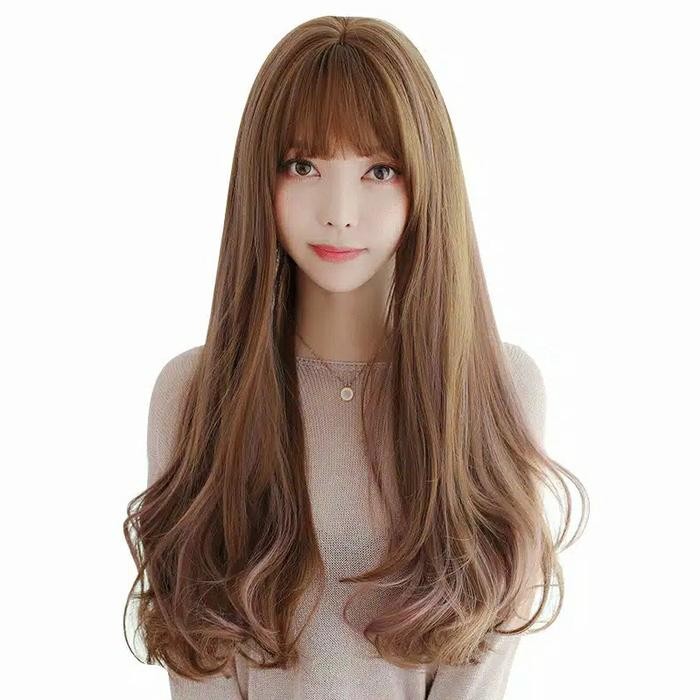 Wig Korea Wig Panjang Rambut Palsu Wanita Wig Perempuan 10169