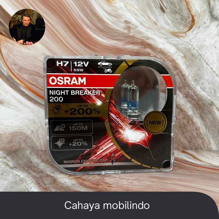 Osram H7 55W Nbr - Nbl - Nightbreaker - Night Breaker Laser