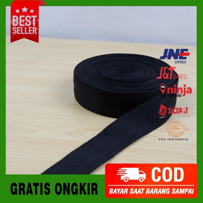 [Allthebest] Tali Sabuk Webing Webbing Roll 4 cm 2 cm Tebal Isi -+30 Yard Bahan