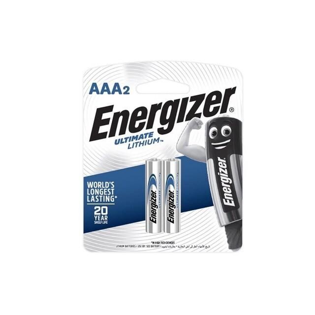 Baterai Lithium Energizer ukuran AAA / A3 - Ultimate Lithium