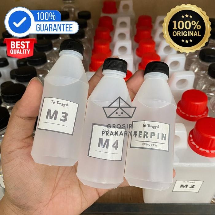 

Reduser M3 M4 Terpin Sablon 100Ml Gr Thinner Tiner Reducer Thiner Pengencer Pencair Minyak Air Cair