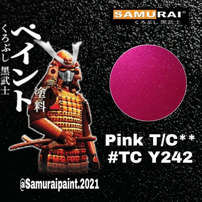 TERMURAH SAMURAI PAINT PINK TC Y242 CAT SEMPROT SAMURAI WARNA PINK MAGENTA