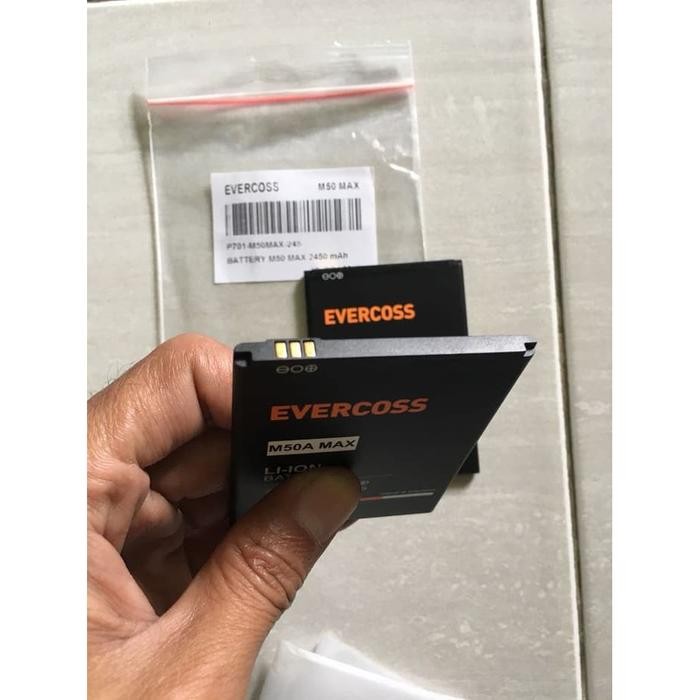 (Expert) Baterai Evercoss M50 Max M50A Max ori 100%