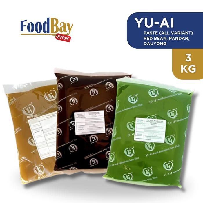 

YU AI - Pasta Filling Red Bean 3Kg - kacang merah filling 3kg - Kedelai