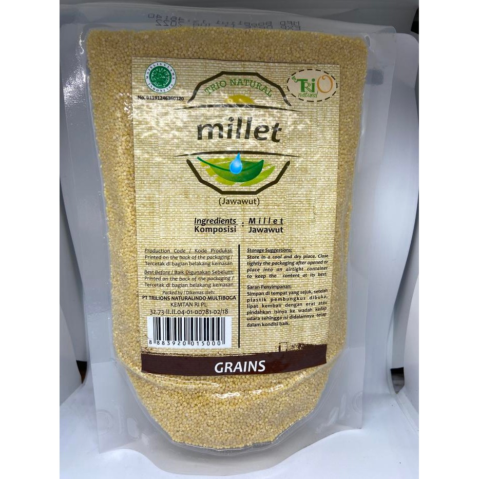 

TRIO NATURAL MILLET 500 GR