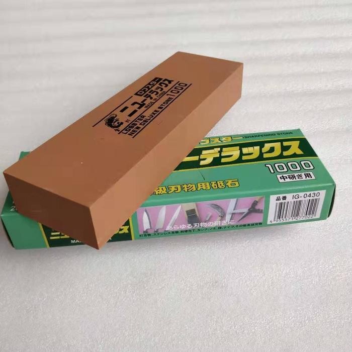 (Allthebest) Batu Asahan Pisau Grid Whetstone Knife Sharpener Batu Asah Professional Pengasah Pisau