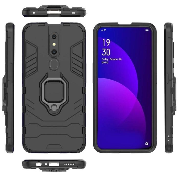 OPPO F11 PRO CASE ROBOT IRING STANDING CASE