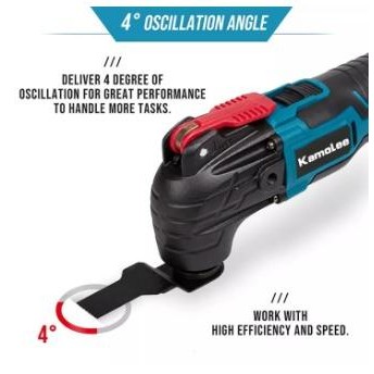 Kamolee OSCILATING Rechargeable Electric Multi-Tool DTM51 20000rpm