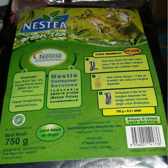 

Nestea Greentea 750Gram / Nestea Green Tea 750Gr/ Nestea 750Gram Gratis Ongkir