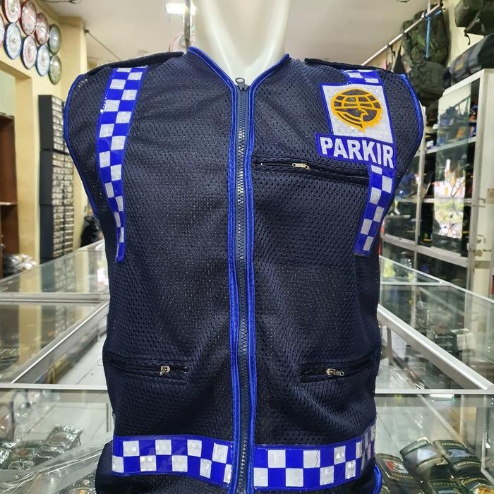 Rompi Jaring Tukang Parkir Rompi jaring Parkir Biru Rompi Parkir jaring