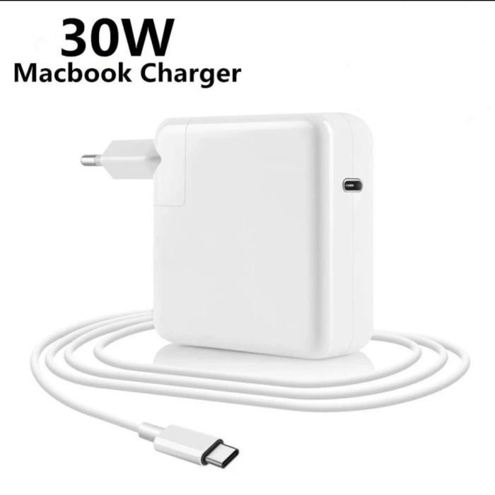 Adaptor Charger Apple Macbook A1882 A1540 A1646 30Watt 30W Type C