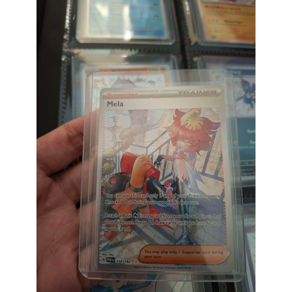 Mela Super Art Rare/Super Illustration Rare SAR SIR Paradox Rift English 254/182  Pokemon TCG Englis