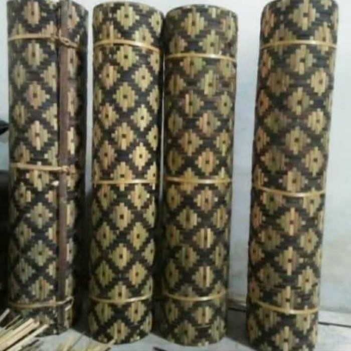 PREMIUM Anyaman Bambu motif/anyaman bambu/gedek