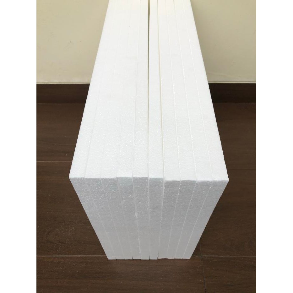 PREMIUM Styrofoam Lembaran 100 x 100 x 3cm Density 13 - Foam Lembaran
